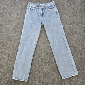 Levi's Low Pro Straight Jeans Women's Tagged 29 Measures 29x31 Blue